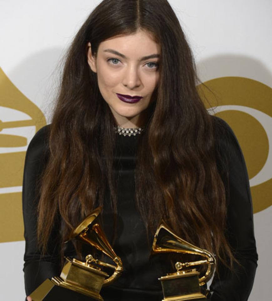 Unser kleiner Newcomer-Grufti Lorde staubte ebenfalls Awards ab