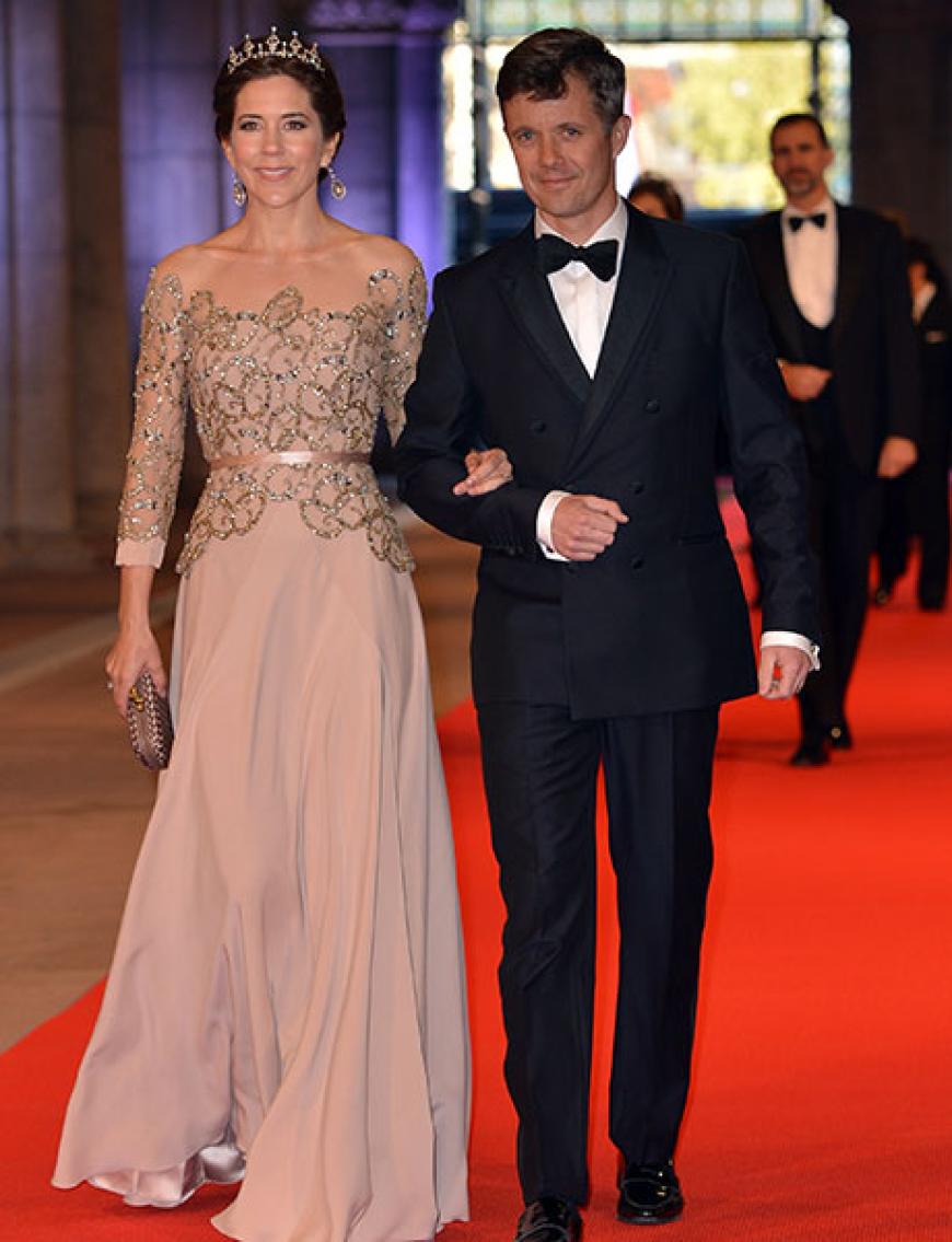 Kronprinz Frederik und Kronprinzessin Mary von Dänemark