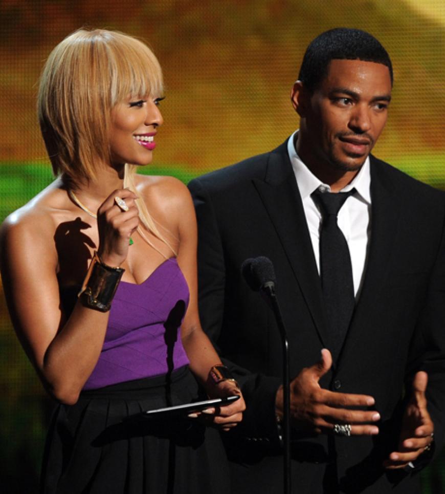 Keri Hilson und Laz Alosno durften einen Preis vergeben