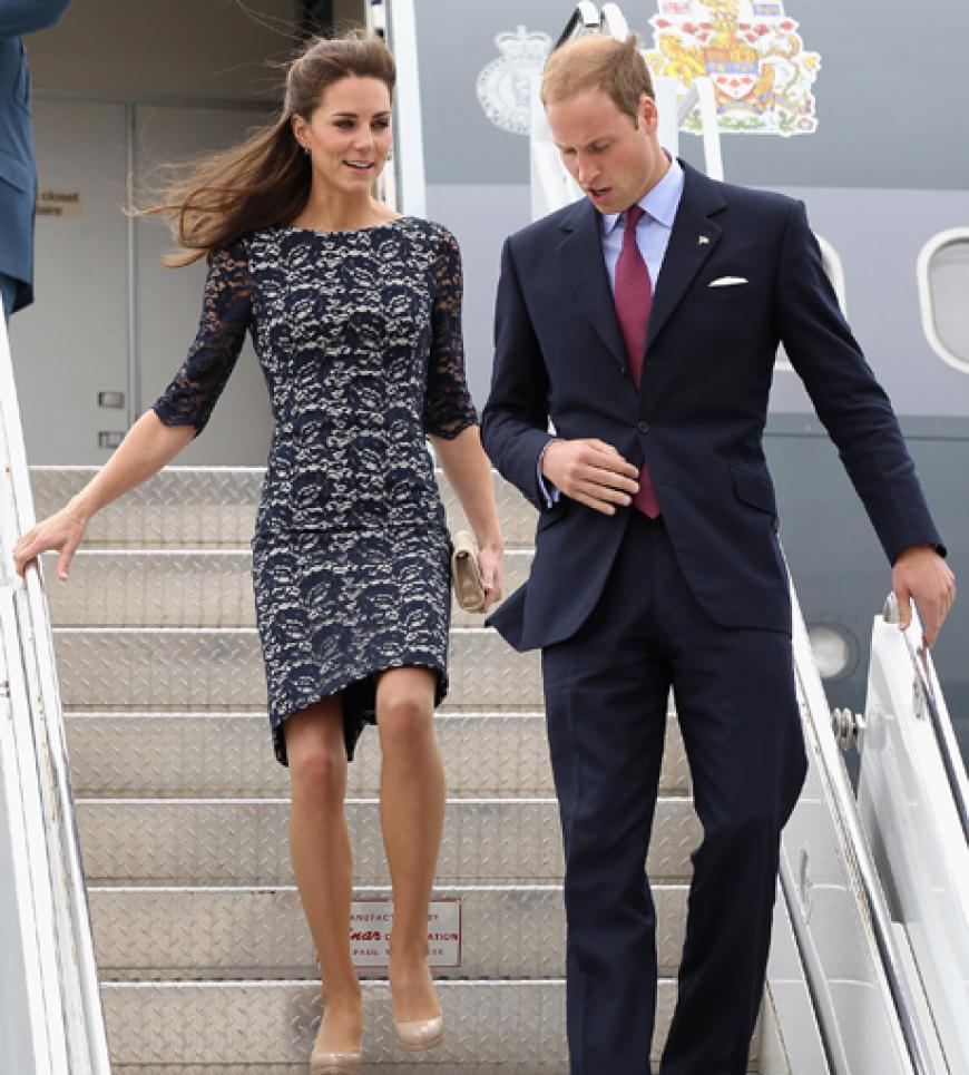 Kate und William reisen zum Staatsbesuch nach Kanada