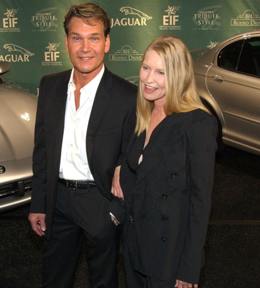 Liebe bis zum Tod: Patrick Swayze und seine Ehefrau. Das Paar hat keine Kinder