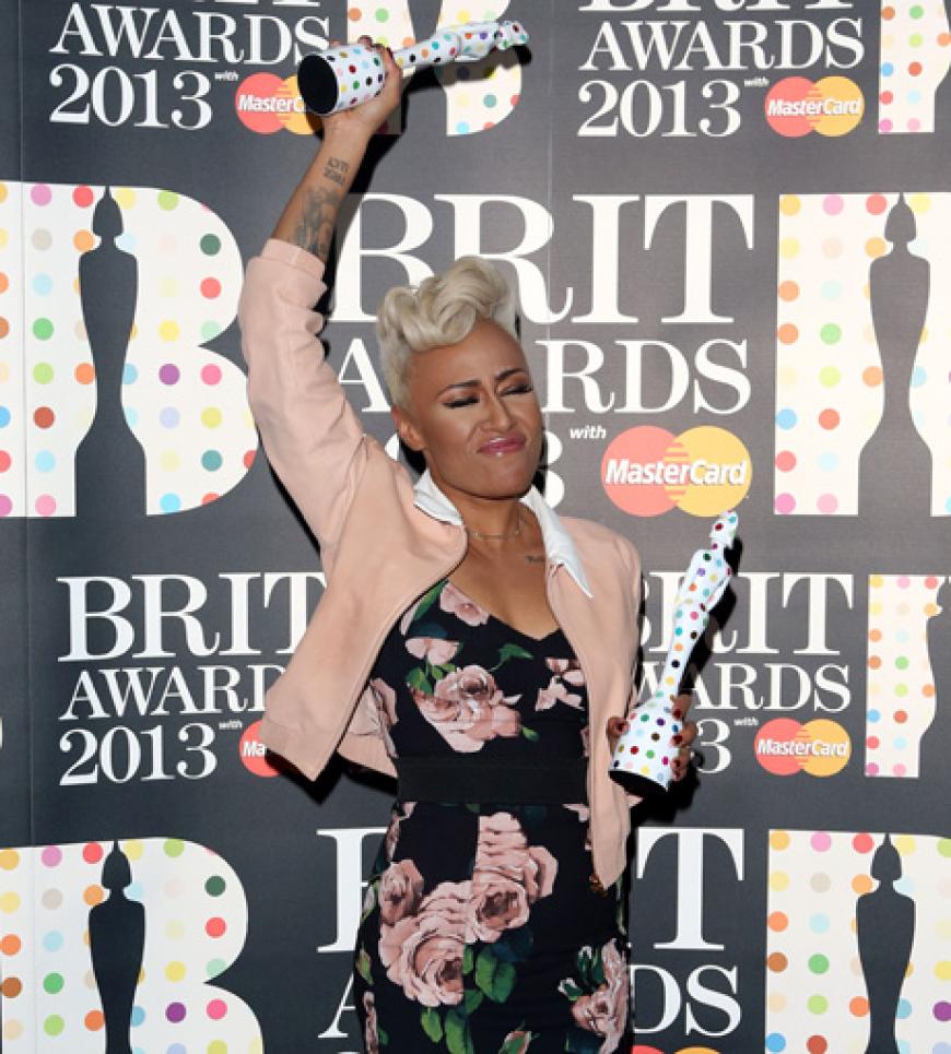 Die Gewinnerin des Abends: Newcomerin Emeli Sandé