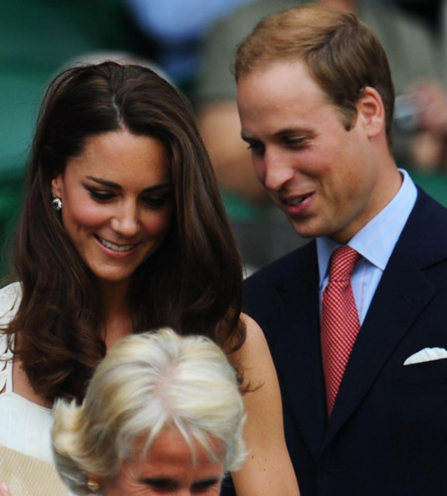 Hast du das gesehen? Prinz William flüstert Kate ins Ohr