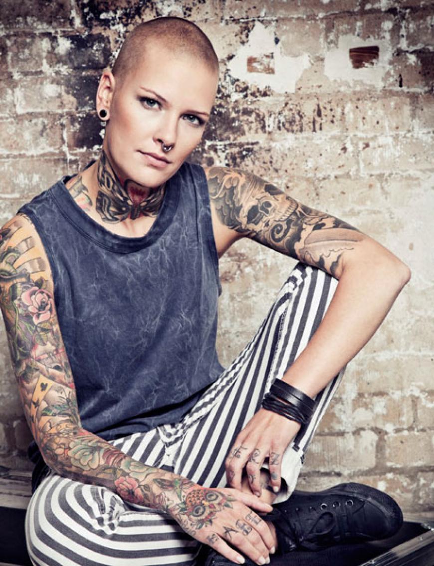 Punkröhre Judith van Hel, 27, aus München sieht nach Punk aus, sie singt in einer Punkband, doch Judith liebt vor allem die ruhigen Töne: Mit âThe Way I Tend To Be