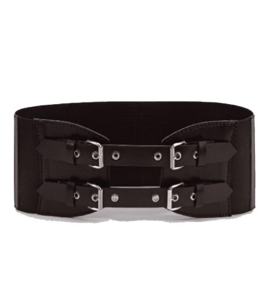 Gothic-Stil mit Silberschnallen
von Marc Cain, ca. 200 Euro