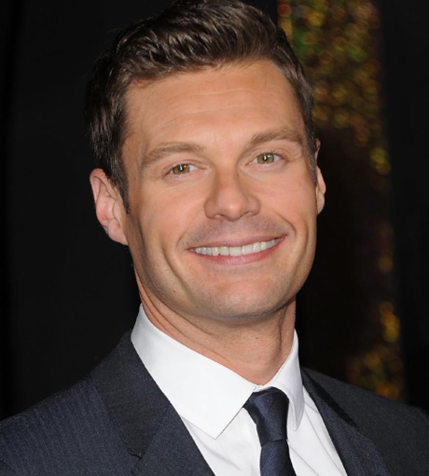 Star-Moderator Ryan Seacrest mischte sich unter die prominenten Gäste