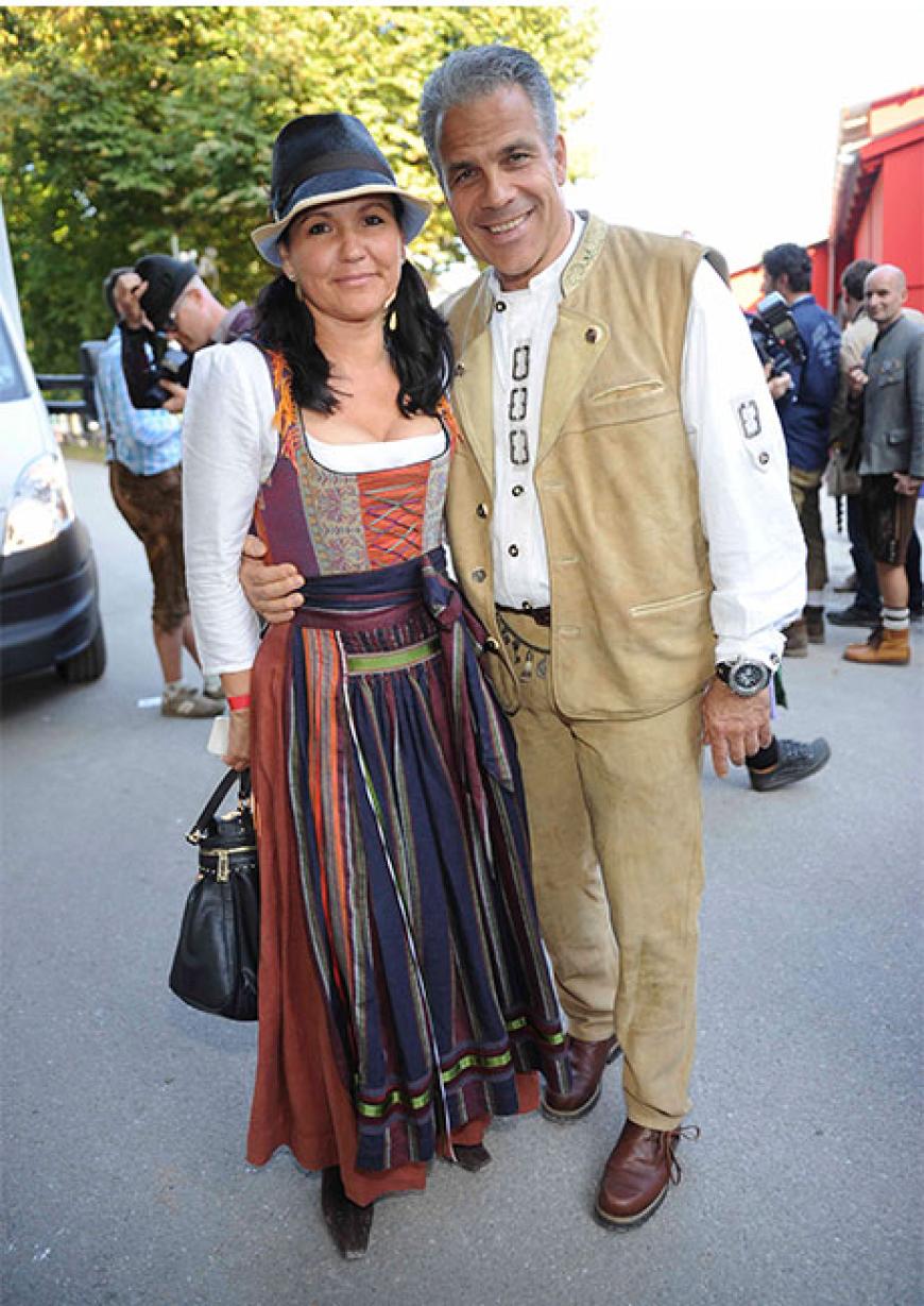 Lange nicht mehr gesehen: Schauspieler Karsten Speck und Frau Cora´