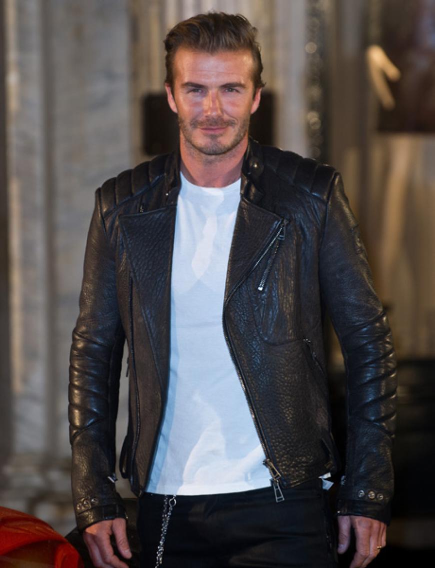 Ehemann David Beckham kam zur Shop-Eröffnung von Belstaff. Dort wurde verkündet, dass er auch das Gesicht der Marke ist