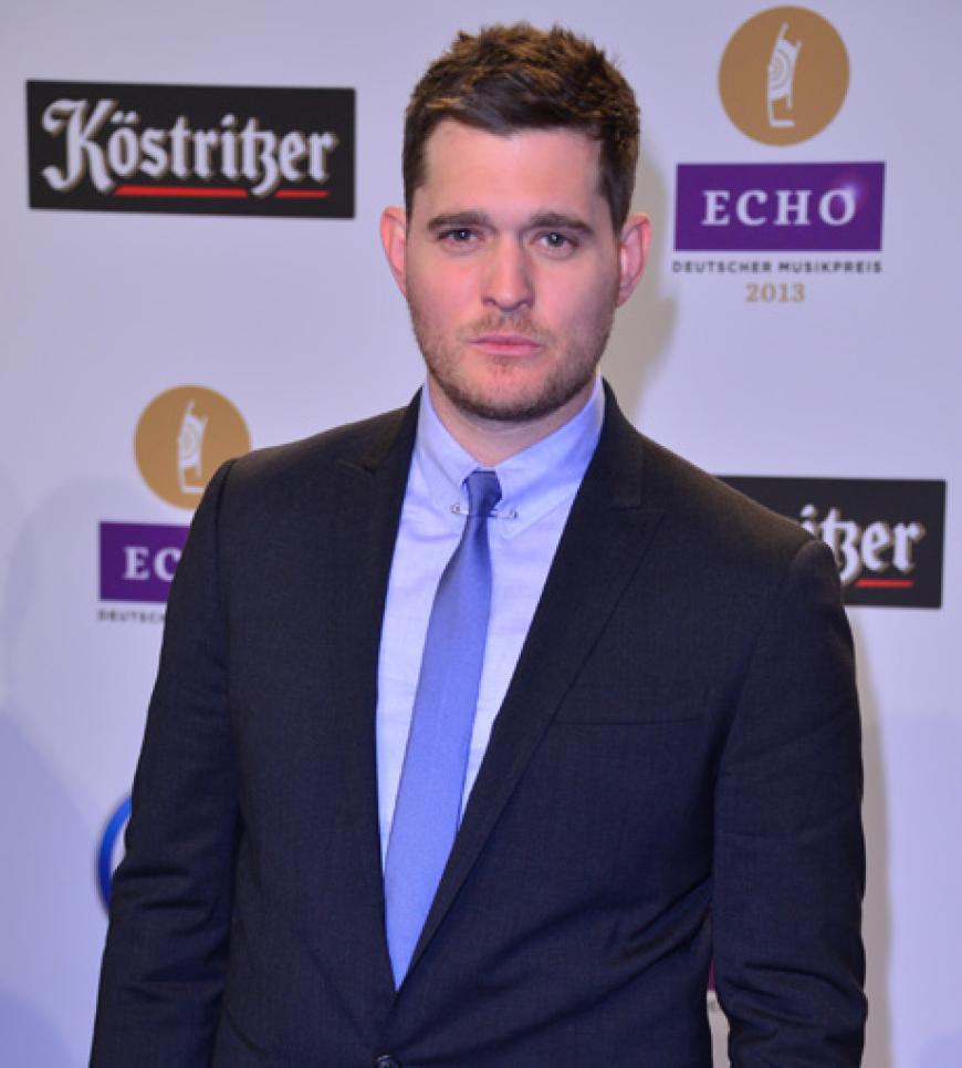 Superstar Michael Bublé reiste extra für den Echo nach Berlin