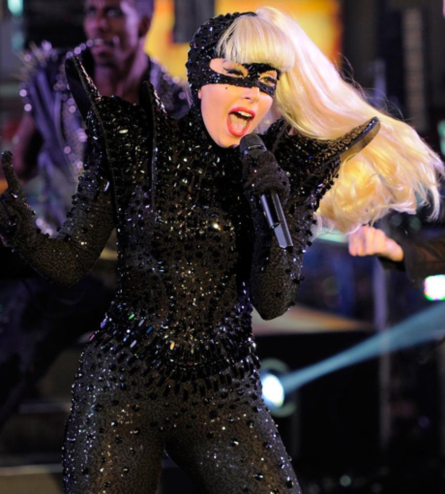 Heiße Performance auf der Bühne: Lady Gaga als Catwoman