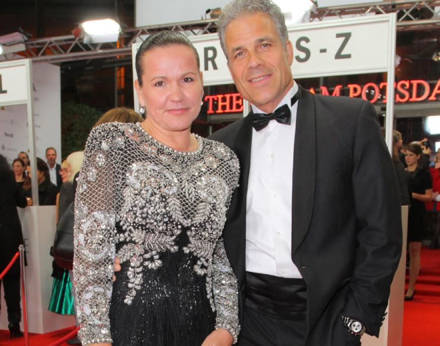 Schauspieler Carsten Speck und Frau Cora