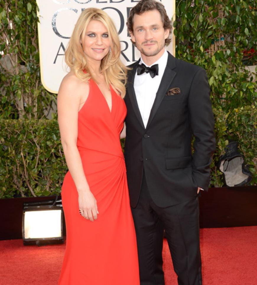 Claire Danes mit ihrem Lebenspartner Hugh Dancy. Die