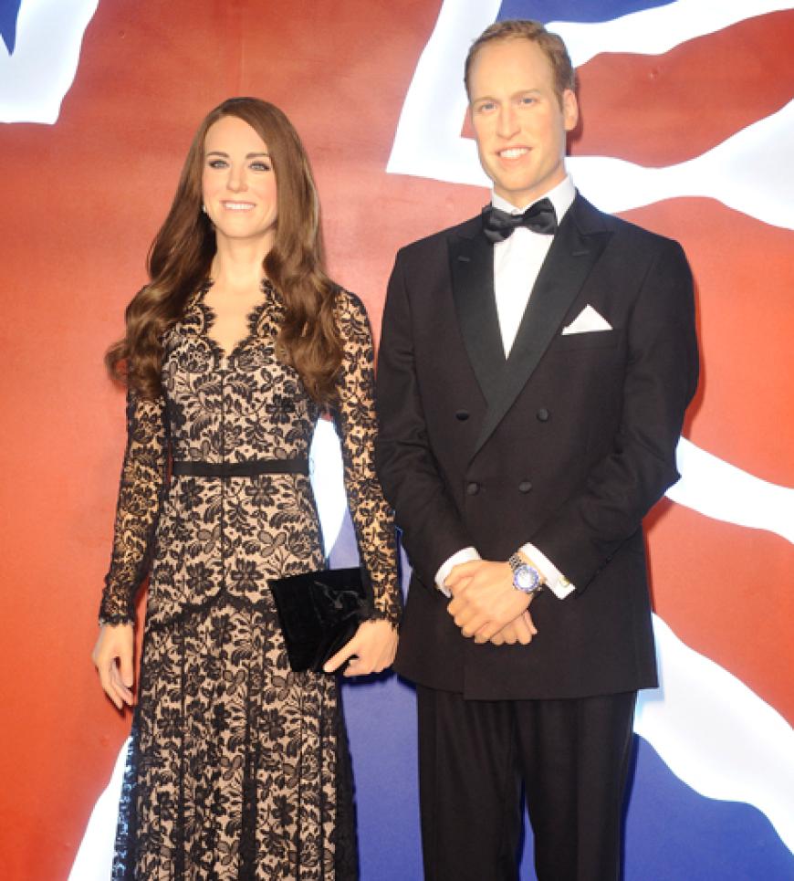 Prinz William und Herzogin Kate dürfen sich über ein Wachsabbild freuen. Bei Madame Tussauds in Berlin wurde ihre Abbilder enthüllt
