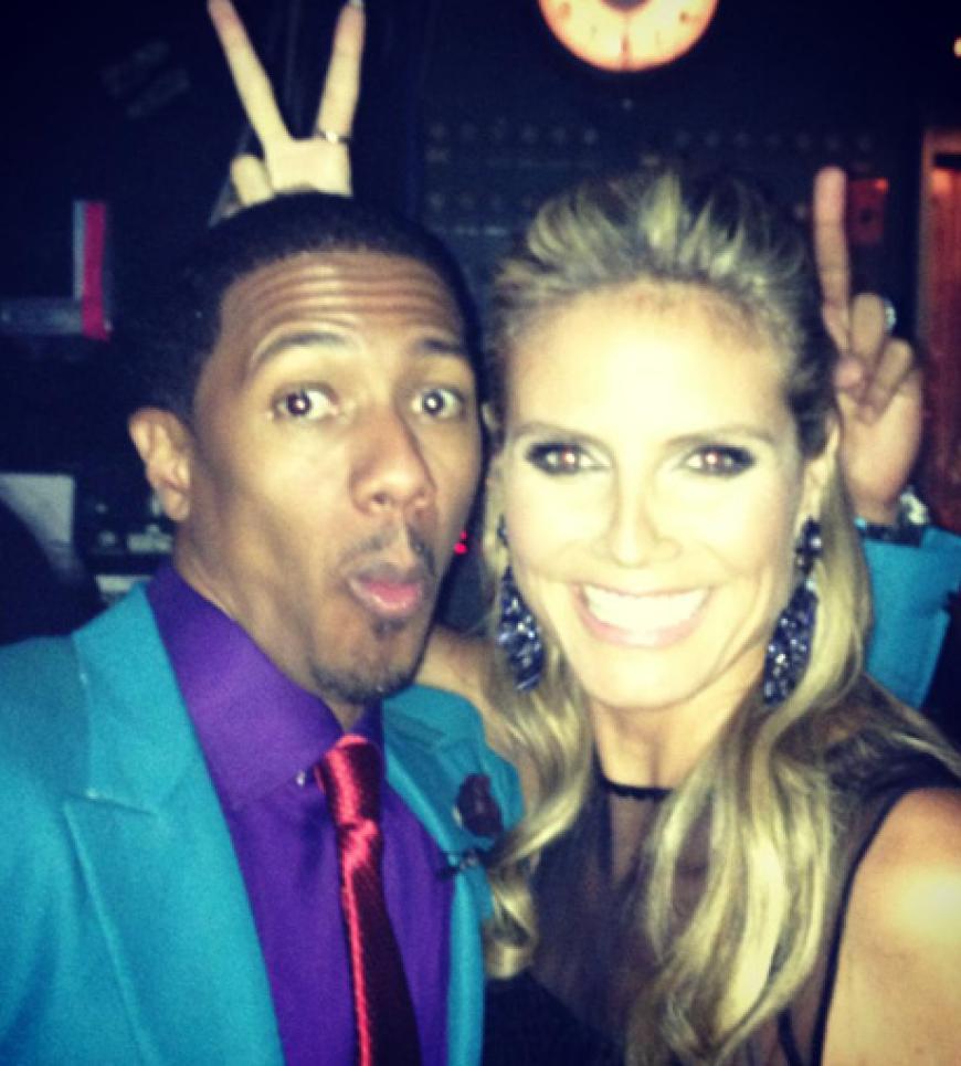 ...und mit Mariah Careys Gatten Nick Cannon