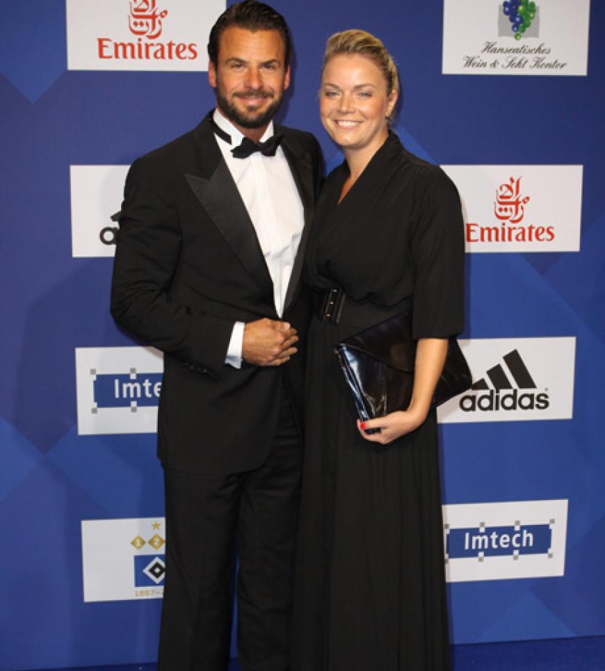 Schauspieler Stephan Luca mit Frau Julia
