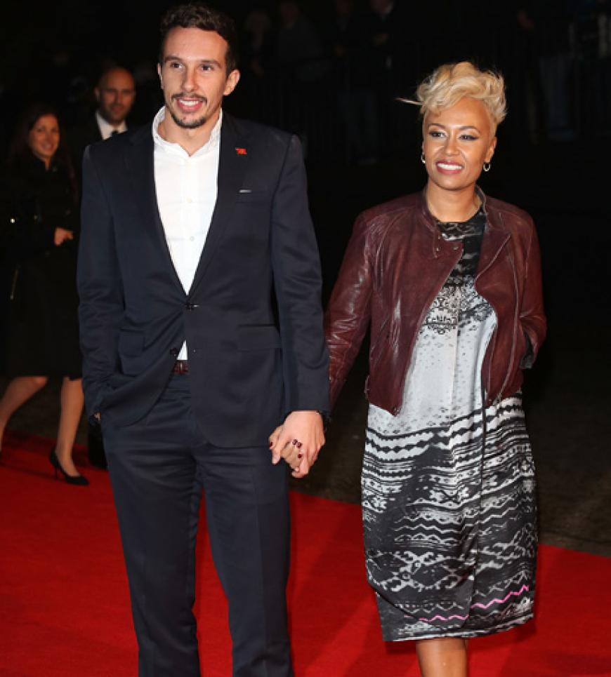 Adam Gouraguine mit der britischen Sängerin Emeli Sande
