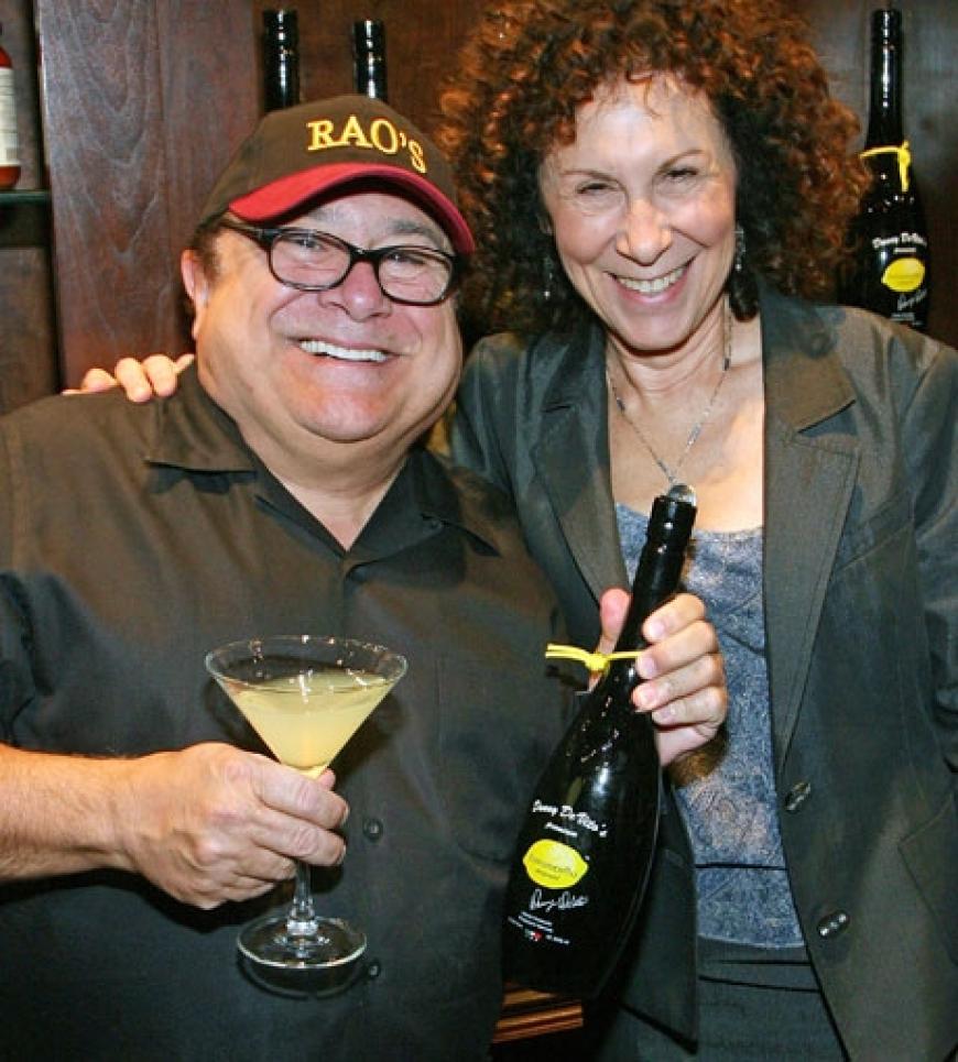 US-Schauspieler Danny de Vito und seine Ehefrau Rhea Pearlman