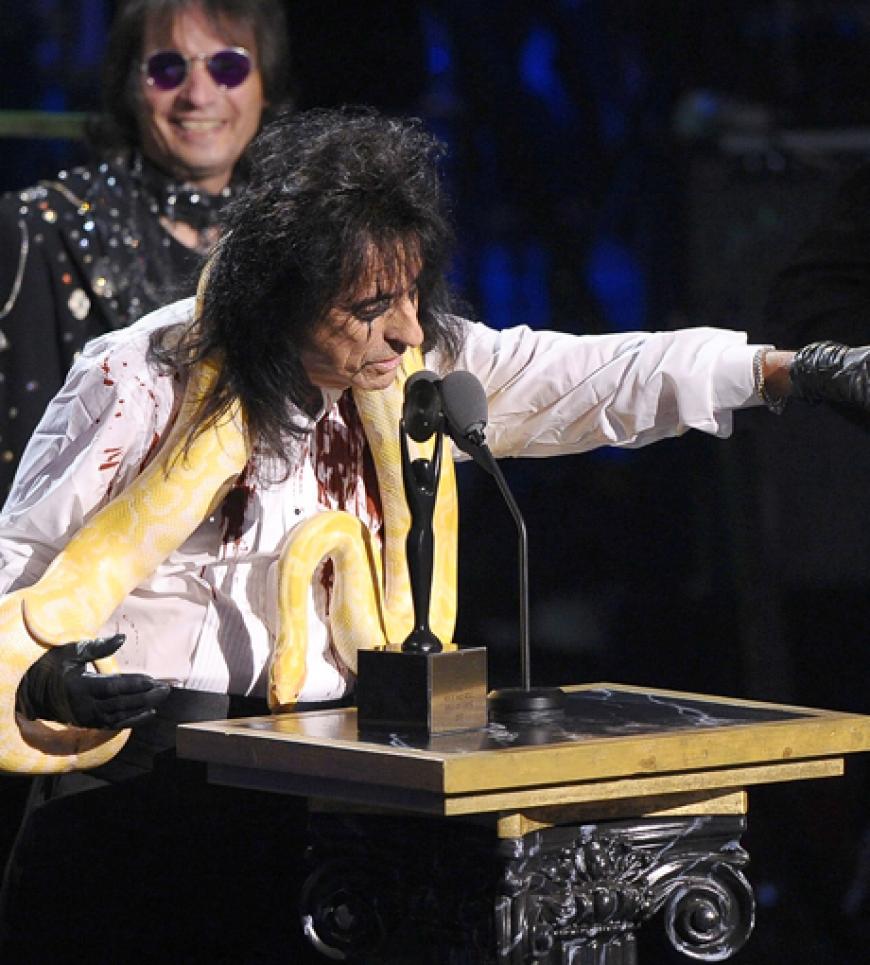 Cool! Rock-Urgestein Alice Cooper wurde in die berühmte