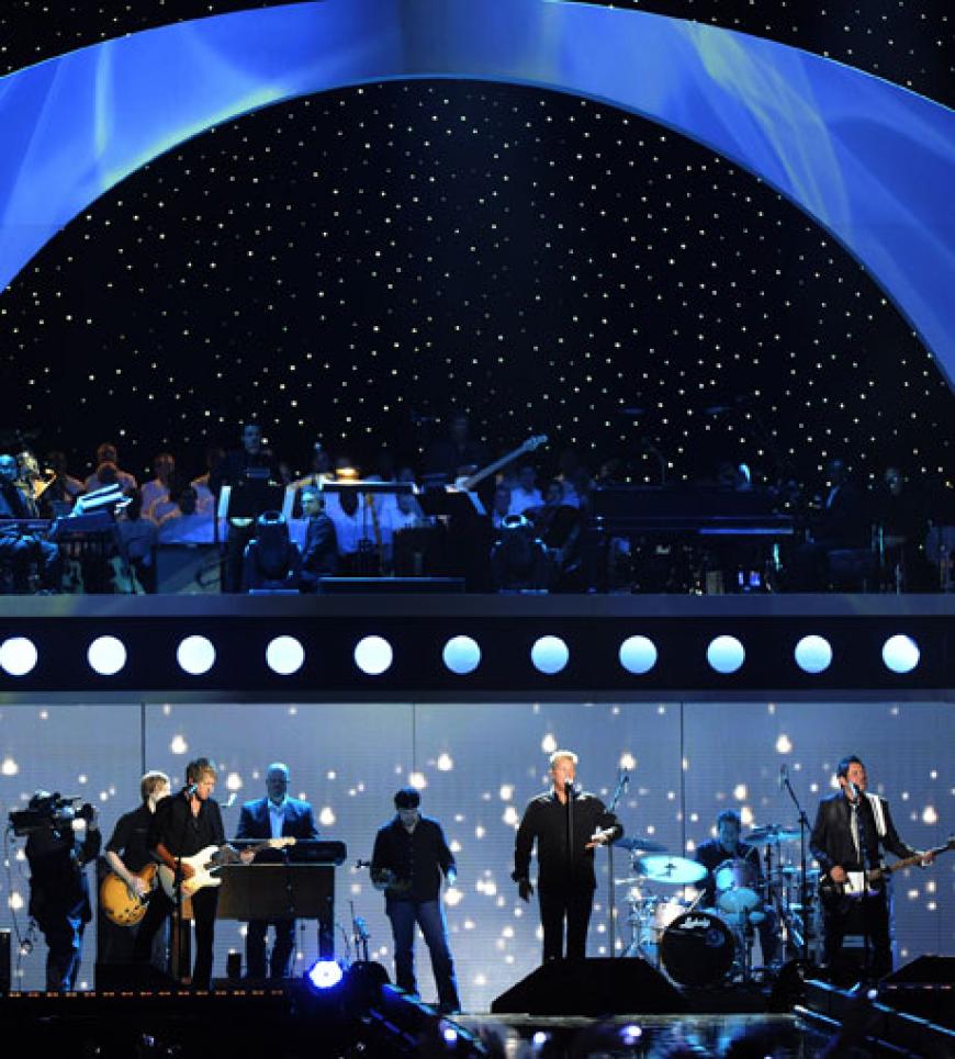 Die Country-Band Rascal Flatts performten ebenfalls