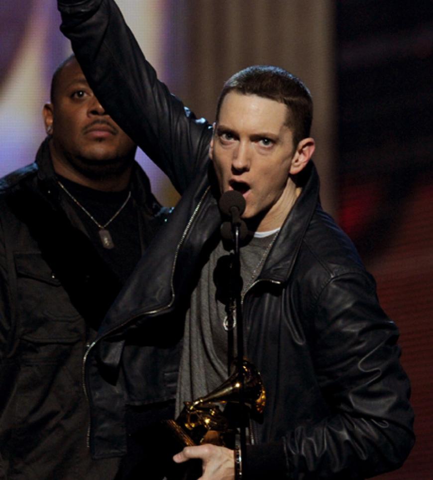 Dufte sich doppelt freuen: Eminem konnte zwei Grammys mit nach Hause nehmen