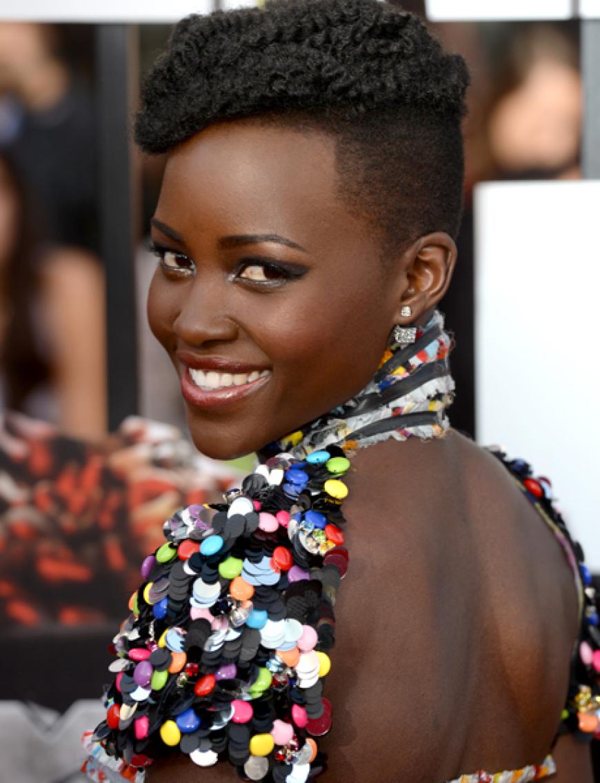 Strahlender Auftritt: Senkrechtstarterin Lupita Nyong'o