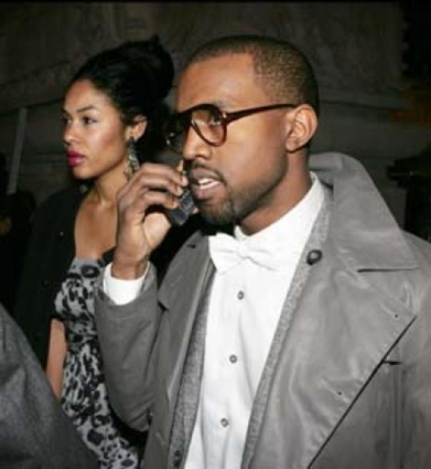 Eben noch bei Cavalli, jetzt schon auf der nächsten Party: Rapper Kanye West mit Alexis Phifer