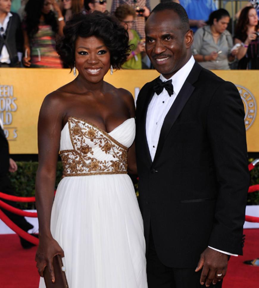 Die Schauspielerin Viola Davis und ihr Ehemann Julius Tennon