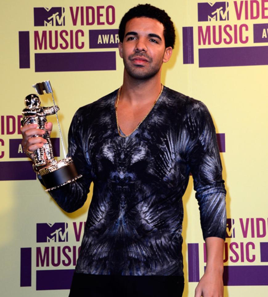 Rapper Drake darf sich über eine der begehrten Trophäen freuen