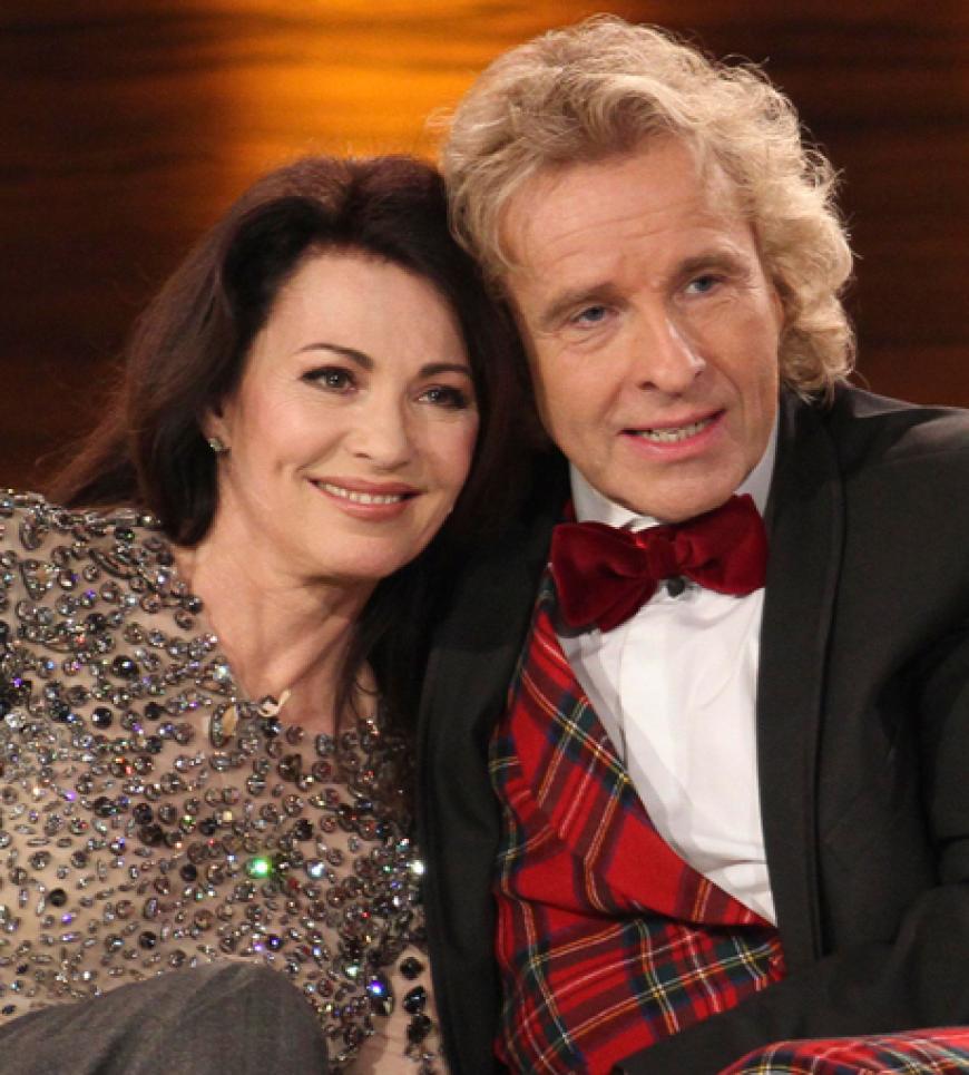 Gute Freunde: Schauspielerin Iris Berben und Thomas Gottschalk