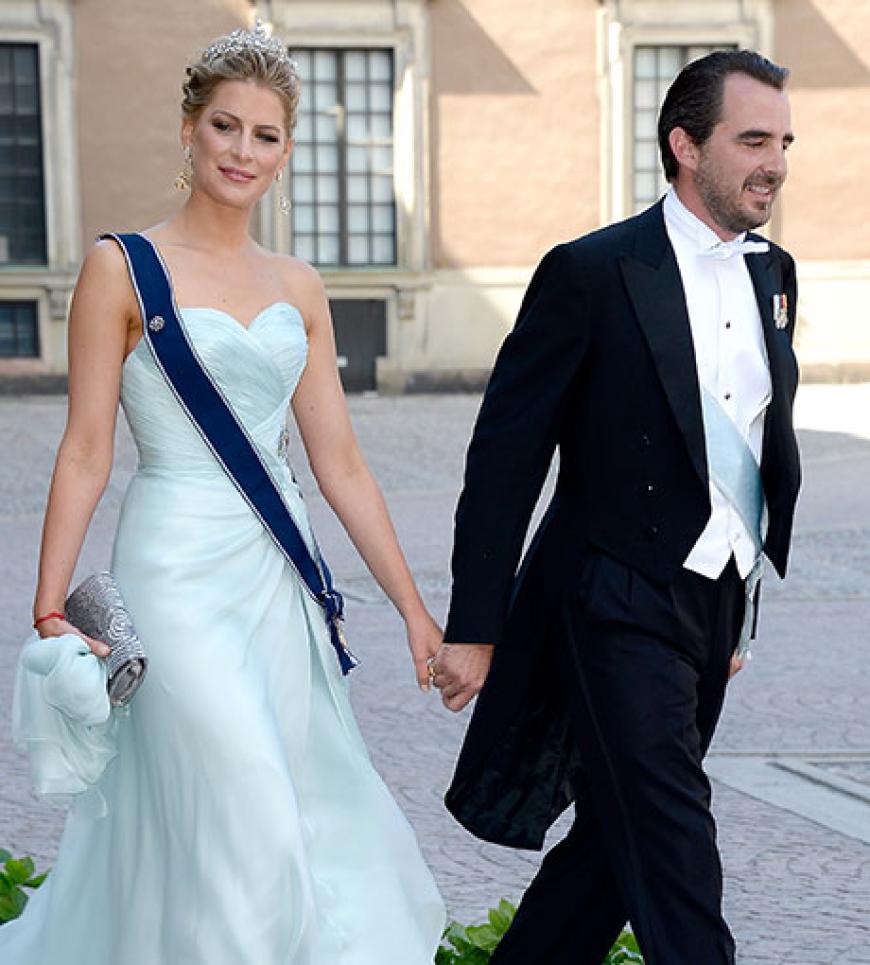 Ebenfalls unter den Gästen: Prinz Nikolaos und Prinzessin Tatiana von Griechenland