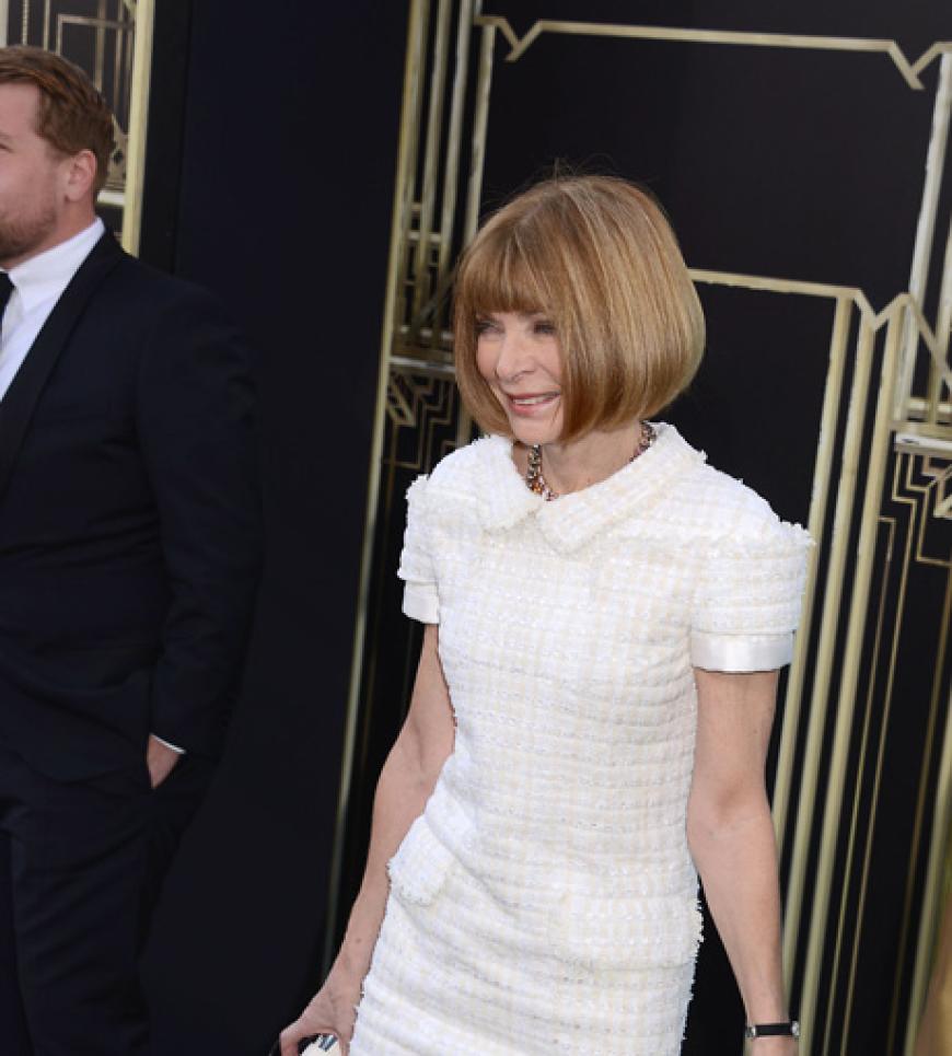 Sogar Vogue-Chefin Anna Wintour erschien zu dem prestigeträchtigen Event