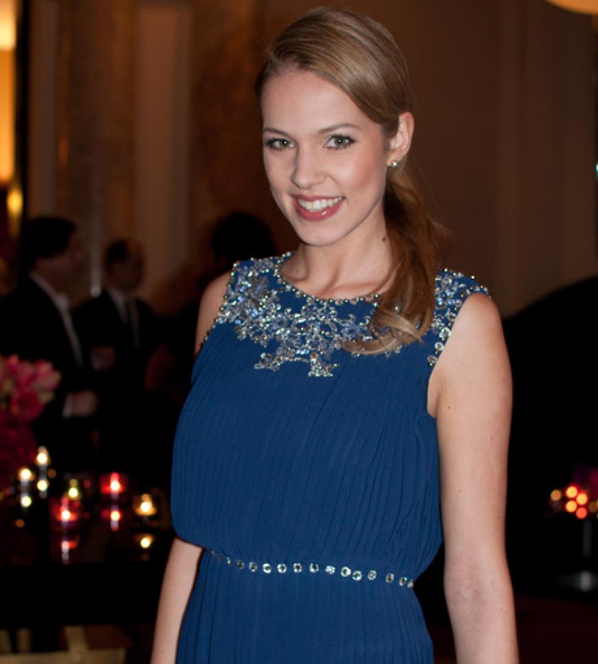 Till Schweiger war nicht anzutreffen, dafür seine hübsche Freundin Svenja Holtmann