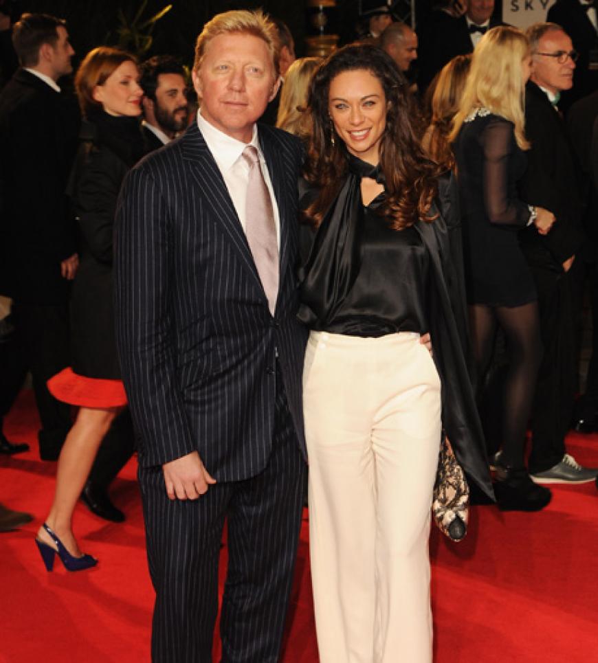 Ebenfalls im Bond-Fieber: Boris Becker und Ehefrau Lilly