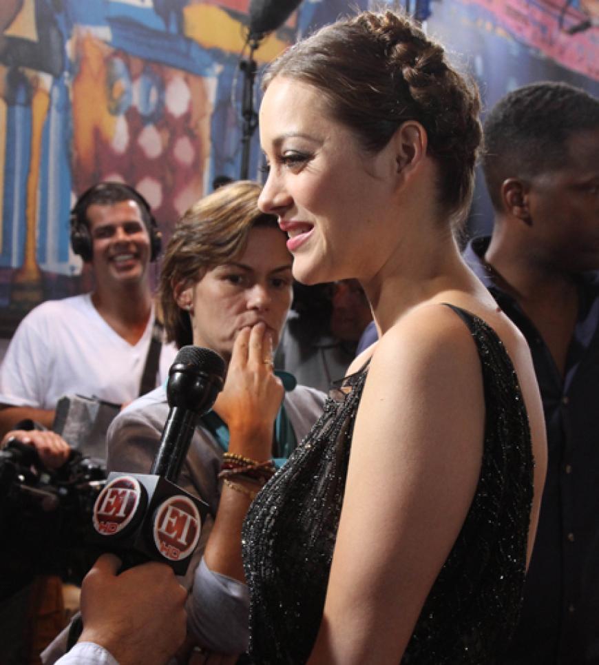 Journalisten-Auflauf bei der Premiere von Contagion in New York