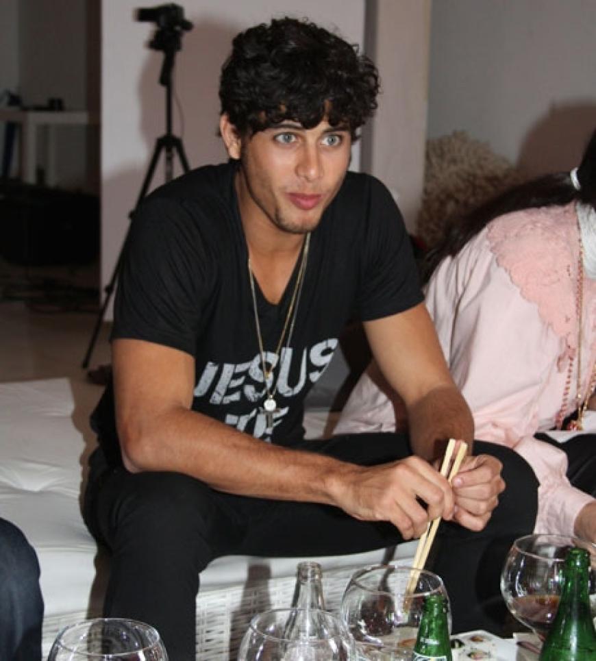Backstage mit Jesus Luz