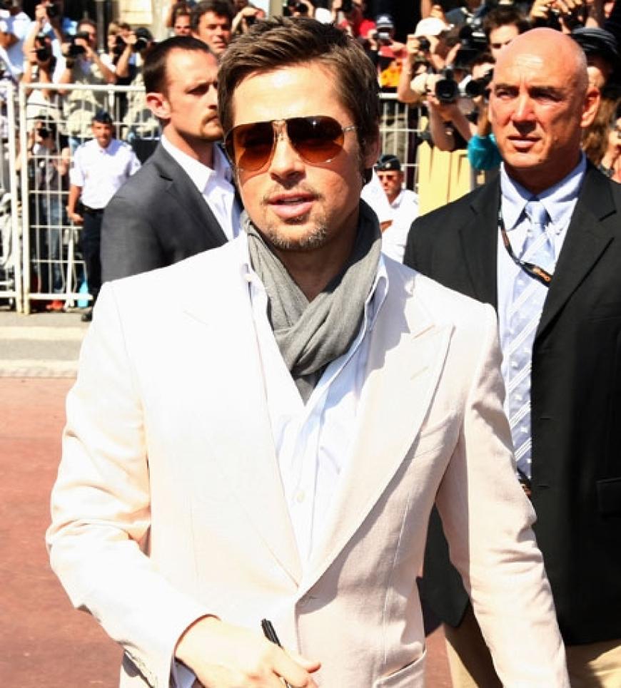 Brad Pitt genießt die Sonne in Cannes