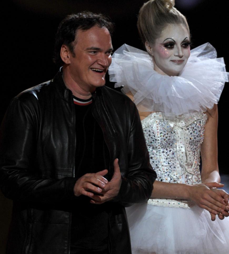 Kult-Regisseur Quentin Tarantino durfte einen Award überreichen. Und zwar an ...