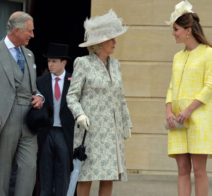 Hübsch: Kate Middleton bei der Gartenparty der Queen vor dem Buckingham Palace