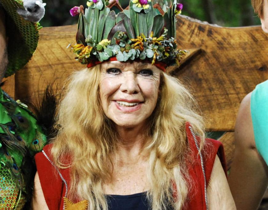 Ingrid van Bergen ist mit 77 Jahren die älteste Dschungel-Queen. Sie ergatterte die Krone 2009