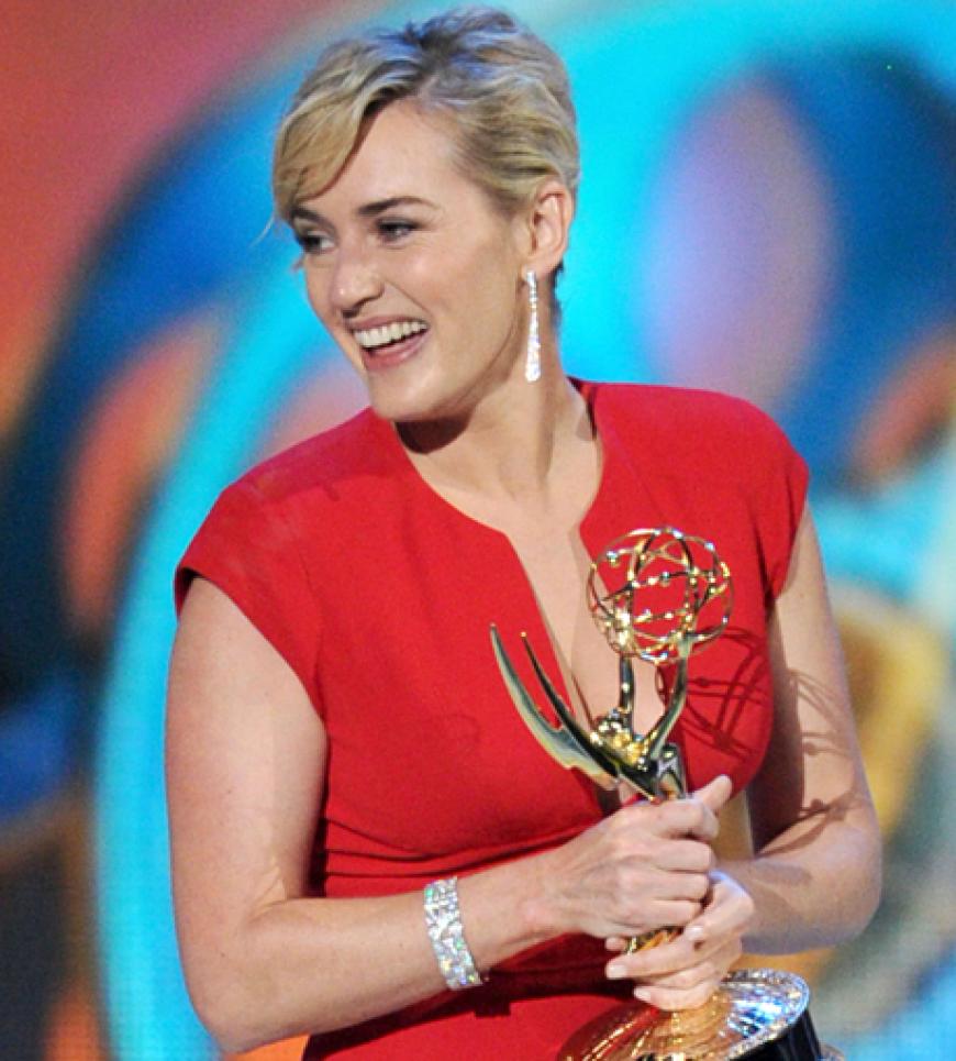 Strahlte vor Freude: Kate Winslet