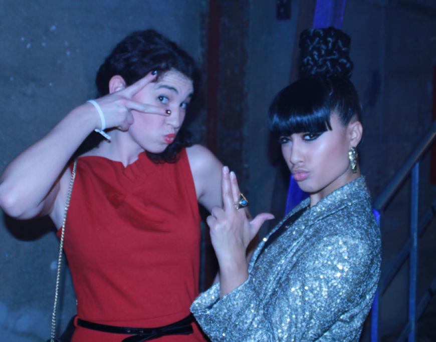... Sängerin Natalia Kills ...