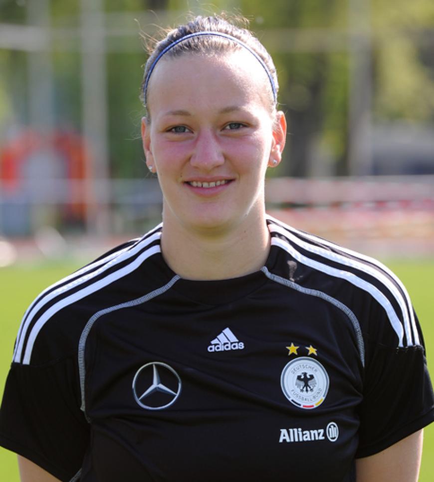 Almuth Schult ist Torwärterin und spielt regulär für den Magdeburger FFC