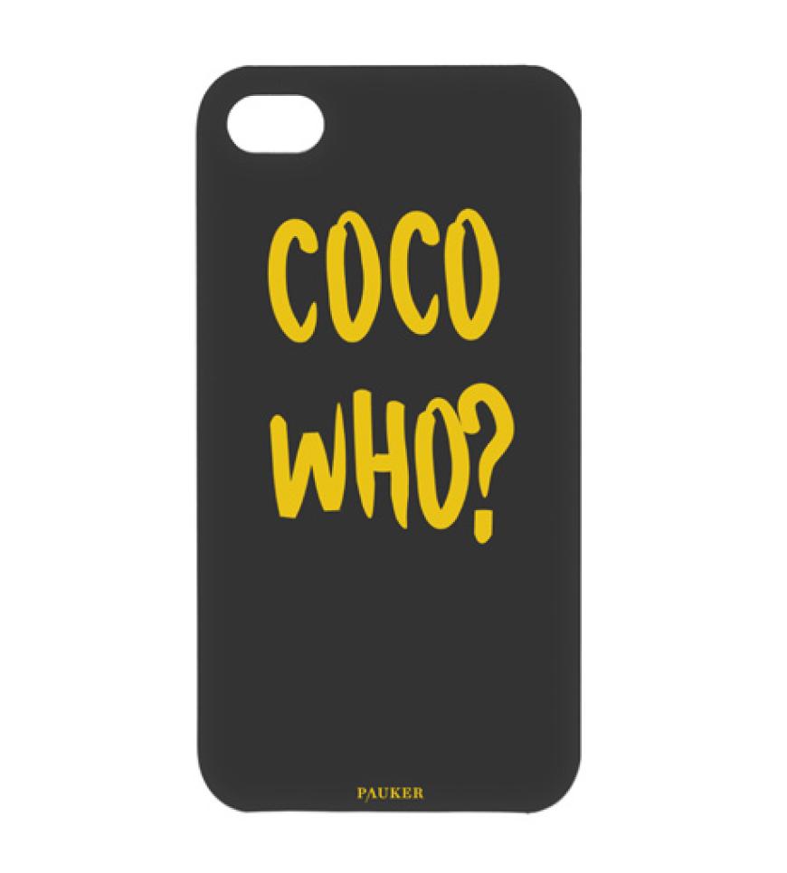 Coco Who? Fashionistas wissen natülich, von wem hier die Rede ist und besorgen sich jetzt das witzige Iphone-Case über anitahass.de, ca. 30 Euro