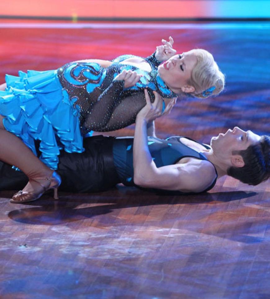 Wow! Maite Kelly und ihr Tanzpartner Christian Polanc zeigen, wie man richtig tanzt