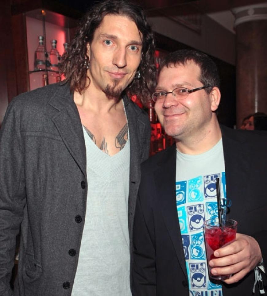 Stefan Kretzschmar und Moderator Elton