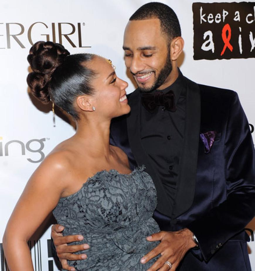 Alicia Keys und ihr Ehemann Swizz Beatz sind seit Oktober stolze Eltern des kleinen Egypt Daoud Dean ...