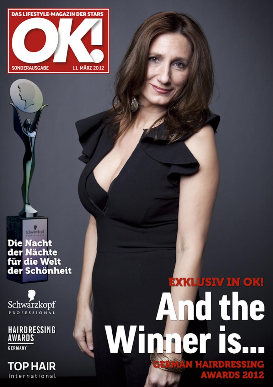 Einmal im Leben das Cover der OK! zieren! Für die Gäste des „German Hairdressing Award 2012“ wurde dieses Traum Wirklichkeit. Jeder Gast des Gala-Abends konnte an einem persönlichen OK! Fotoshooting teilnehmen - und die tollen Ergebnisse sehen Sie hier! Viel Spaß beim Durchklicken!