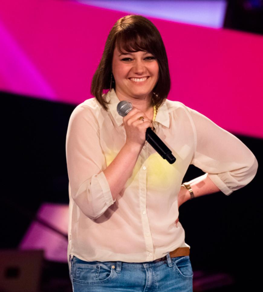 Annika Kron (21, aus Hamburg) sang sich mit