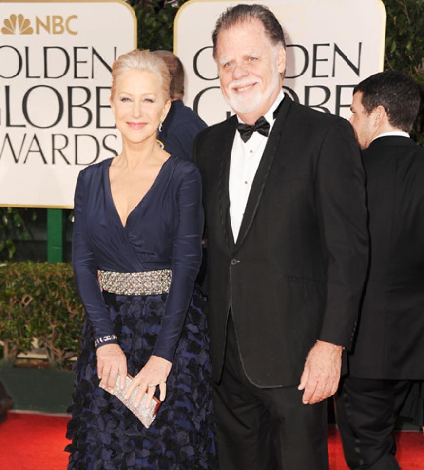 Helen Mirren kam in Begleitung von ihrem Parnter Taylor Hackford