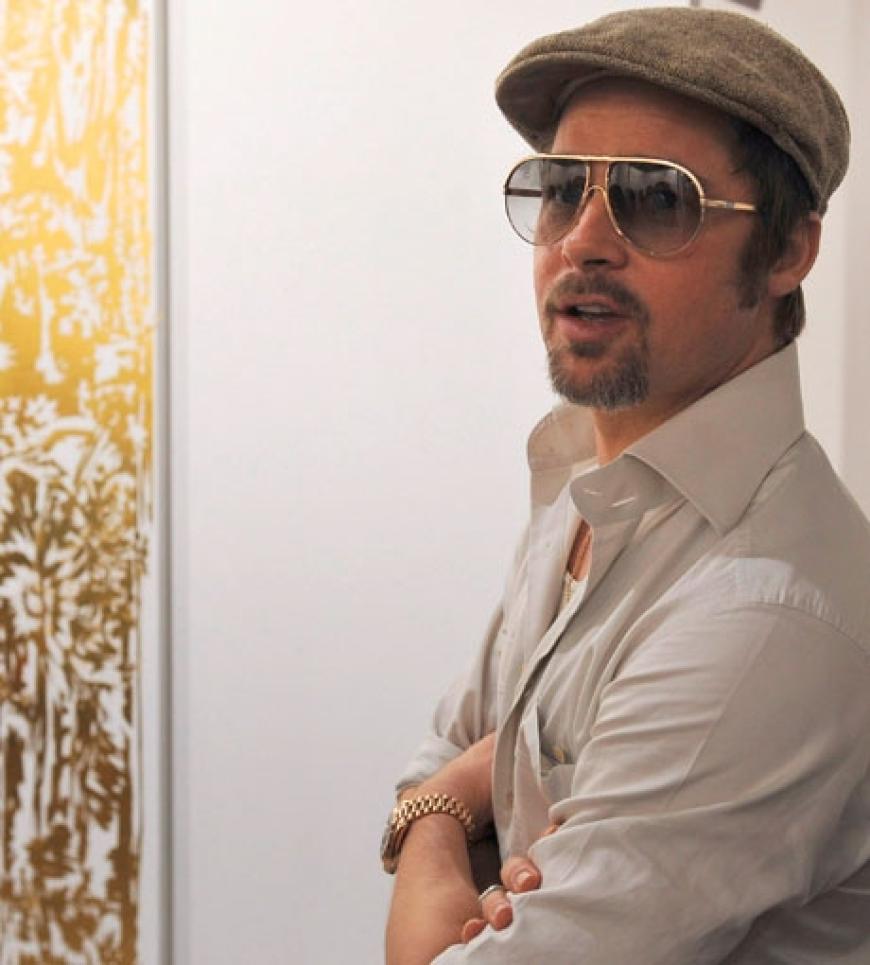 Der Lebensgefährte von Angelina Jolie ist ein großer Fan von moderner Kunst